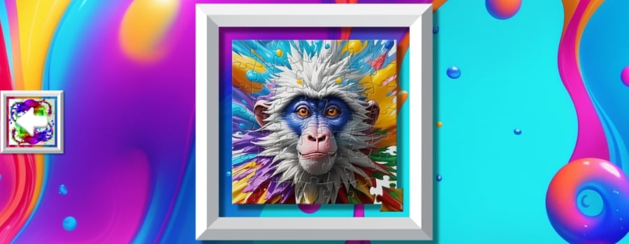 Color Splash: Monkeys