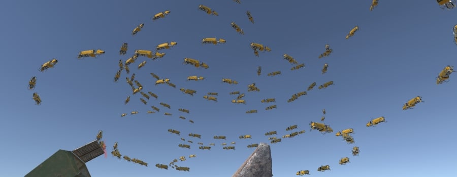 P-Walker's Simulation